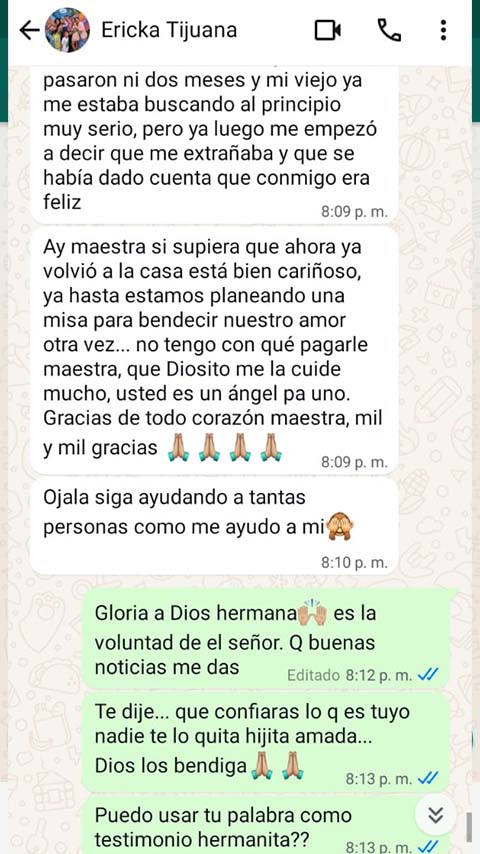 maestra del amor Betsabe